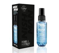 NISHMAN Beard & Moustache Perfume - Genius 75ml - Refreshing, Long-Lasting Scent for Beard Care - Ideal Beard Perfume for Daily Beard and Mustache Grooming