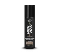 NISHMAN Hair Magic Retouch Concealer Spray for Beard and Hairlines - Black 100 ml (Light Brown)