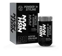 NISHMAN Hair Powder P0 Extra Volume 20 gr (2 PACK) | Light Control | Natural Matte Look | Hair Styling Powder Men | Hair Texture Powder Wax | Texturising, Volumising Hair Powder Men