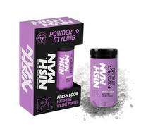 NISHMAN Hair Styling Powder P1 Fresh Look 20g - Fresh Scent - Maximum Volume Boost and Texture - Flexible Hold and Matte Finish