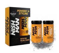 NISHMAN Hair Styling Powder P1 - Mattifying Volume Light Control 20g + 20g - Maximum Volume Boost and Texture - Perfect Hair Styling Powder for Flexible Hold and Matte Finish