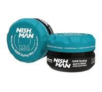 NISHMAN M4 Hair Styling Wax - Matte Finish Super High Hold 100g