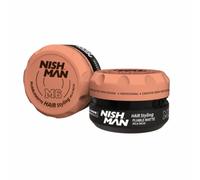 NISHMAN M6 Hair Styling Wax - Pliable Matte Inca Inchi 100g - Matte Finish, Strong Hold, Adds Volume & Healthy Look to Hair