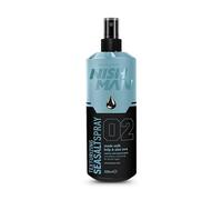 NISHMAN Hair Styling Sea Salt Spray Unisex, 200ml | Texturising & Volumising with Flexible Hold | Sea Salt Spray for Hair Men | Sea Salt Spray for Hair Women (Argan Oil)