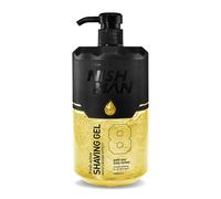 NISHMAN Shaving Gel 08 - Gold One 1000ml - For a Smooth Shaving Experience, Moisturizing and Nourishing - Perfect Protection for a Soft Skin - Fresh and Long-Lasting Fragrance - Men's Grooming