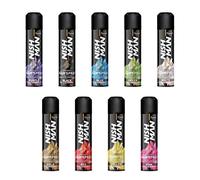 NISHMAN Temporary Hair Colour Spray for Kids - Gold 150ml - Wash-Out Hair Dye for Boys & Girls - Children Fun Hairspray for Parties and Cosplay - Fancy Dress-up & Make-over