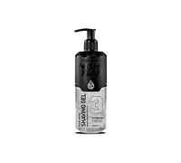 Nishman Transparent Shaving Gel with Pump for Men, Women, 400 ml | Moisturizing and Smooth Shaving Experience (No.3 Easy Shave)