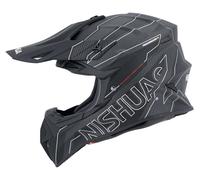 NISHUA Cross Evo Carbon Motocross Helmet unisex Matt/Carbon/Black/White, 2XL