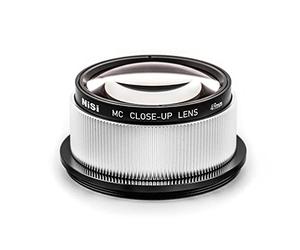NiSi 49mm NC Close-Up Lens Kit | Macro Lens Filter | 9 Diopters, Nano Coating, Protective Case, 62mm & 67mm Adapter Rings