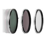 NiSi 77mm Swift VND Mist Kit - True Colour VND Filter 1-5 Aperture + ND16 (4 Apertures) + Black Mist 1/4 Diffusion Effect Filter