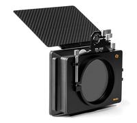 NiSi Cinema C5 Matte Box | Filmmaker Kit | 67/72/77/82mm Adapters, 1-5 Stop VND, 4-Stop ND, Black Mist, Trays & Travel Pouch