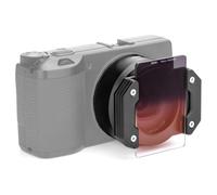 NiSi - P1 Filter Kit for Ricoh GR IIIx - Compact Camera Holder System with 5 Square Filters, Adapter Ring & Replacement Lens Ring - Essential Camera Shot and Photography Accessories for Ricoh GR IIIx