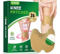 NisJedp Pain Relief Patches,36 Pcs Knee Pain Relief, Wormwood Relieving 12 Hour Long Lasting Relief of Joint Pains for Knee, Back, Neck, Shoulder Pain