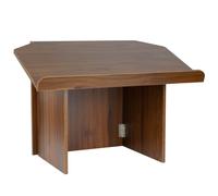 Nisorpa Foldable Tabletop Lectern, Podium Stand with Bookstop Portable Folding Tabletop Desk Teacher Speaker Lecture Classroom Presentation Stand, Laptop Computer Book Holder