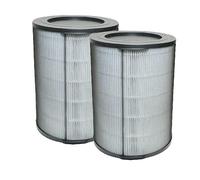Nispira 112180 HEPA Activated Carbon Replacement Filter N For Winix Air Purifier NK100, NK105, QS 2 Packs