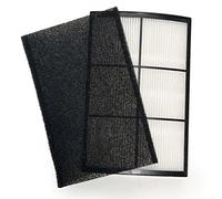 Nispira 2-in-1 True HEPA Activated Carbon Filter Replacement For Purezone Breeze Desktop Air Purifier PECOMPAP 1 Pack