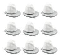 Nispira 2610 2611 Lightweight Vacuum Replacement Mesh Filter for Bissell 3-in-1 Turbo Stick Cleaner Part #1620624, 9 Packs