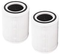 Nispira 3-in-1 Core 400S HEPA Activated Carbon Filter Replacement For Air Purifier | Compatible with LEVOIT Core 400S-RF | Remove Smoke, Dust, VOCs Chemical | 2 Pack