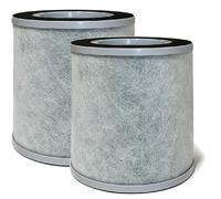 Nispira 3-in-1 True HEPA Activated Carbon Filter Replacement Compatible with Elechomes Air Purifier EPI236/ EP1236, 2 Pack