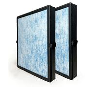 Nispira 3-in-1 True HEPA Activated Carbon Filter Replacement For Air Purifier | Compatible with Aroeve MK04 | Remove Smokes, Pollen, Dust | 2 Pack