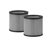 Nispira 3-in-1 True HEPA Activated Carbon Filter Replacement For Bissell MYair Personal Air Purifier 2780A 2780 27809, Compared to Part 2801. Size 7" x 7" x 6.1". 2 Packs (NOT FOR MODEL 3139A, 3069)