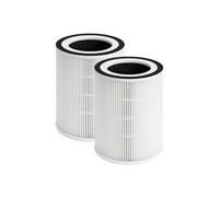 Nispira 3-in-1 True HEPA Activated Carbon Replacement Filter Compatible with Sensibo Pure Air Purifier, 2 Packs