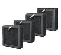 Nispira 3-in-1 True HEPA Carbon Filter Replacement Compatible with Osimo A2 Air Purifier, 4 Packs