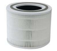 Nispira 3-in-1 True HEPA Carbon Filter Replacement Compatible with PuroAir Air Purifier, 1 Pack