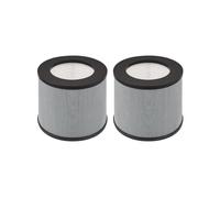 Nispira 3-in-1 True HEPA Replacement Filter for Air Purifier | Compatible with TaoTronics TT-AP006 | Remove Smoke, Dust, Pollen | 2 Pack