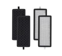 Nispira 38060 True HEPA Active Carbon Filters Replacement for Silentnight 38060 Air Purifier and Netta Air Purifier 28W, 3-Stage Filtration System, 2 Sets