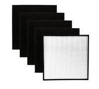 Nispira 8171510KS 1183050K WPPRO2000 True HEPA 4 Activated Carbon Pre Filter Set Replacement For Whirlpool Whispure Air Purifier WPPRO2000B WPPRO2000P WPPRO2000M 1 Set