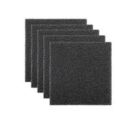 Nispira Activated Carbon Filter Replacement for Smoke Absorber, 5.1 Inch Carbon Foam Filter, Compatible with Hakko Xytronic Aoyue, 5 Pack