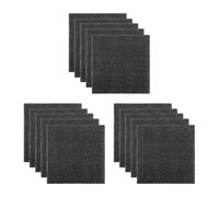 Nispira Activated Carbon Filter Replacement for Smoke Absorber, 5.1 Inch Carbon Foam Filter, Compatible with Hakko Xytronic Aoyue, 15 Pack