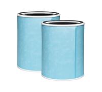 Nispira Air Purifier Replacement Filter, 4-in-1 True HEPA Activated Carbon Filter for Purezone Turbo PEAIRCYL, 2 Packs