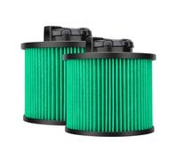 Nispira DXVC4003 Replacement Filter, Compatible with DEWALT 4 Gallon Wet/Dry Vacuums DXV04T DXV05P DXV05S DXV08S DXV06G, Washable & Reusable, 2 Pack