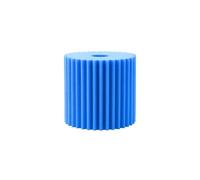 Nispira EC-Blue20 Central Vacuum Foam Replacement filter Compatible with Electrolux Centralux | Blue Scalloped Foam Filter | 1 Pack