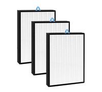 Nispira EverestAir-P EverestAir-RF 2-In-1 True HEPA Activated Carbon Filter Replacement for LEVOIT EverestAir Air Purifier 3 Packs