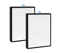 Nispira EverestAir-P EverestAir-RF 2-In-1 True HEPA Activated Carbon Filter Replacement for LEVOIT EverestAir Air Purifier 2 Packs