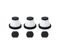 Nispira HEPA Filter Replacement Compatible with Xiaomi Deerma DX115 DX115S DX115C Handheld Portable Vacuum Cleaner, 3 Packs