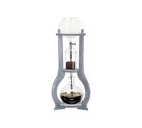 Nispira Iced Coffee Cold Brew Drip Tower Coffee Maker Wooden, 6-8 cup, Grey