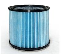 Nispira Nanofiber Cartridge Filter Replacement with Lid For Shop-Vac 90350 90304 90344 Wet Dry Vac | High Performance Type | Reusable | 1 Pack