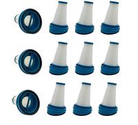 Nispira SVF11 Replacement Vacuum Filters Compatible with Black and Decker 2-in-1 Cordless Lithium Stick Vacuums HSV320J HSV420J HSV520J HSV320J32 HSV420J42 HSV520J01 SVA420B SVA520B, 12 Pack