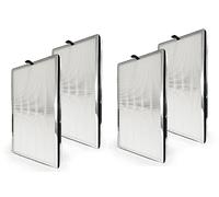 Nispira True HEPA Activated Carbon Replacement Filter For MA#112 V2.0 Air Purifier Part MA#112R | Removes Smoke, Dust, Pollen | Size 20.3" x 11.9" x 2.5" | 4 Packs