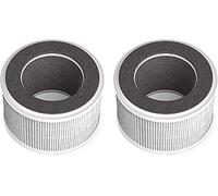 Nispira True HEPA Air Filter Replacement Compatible with Membrane Solutions MSB3 Air Purifier, 2 Packs