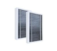 Nispira True HEPA Filter Replacement Compatible with Filtrete F2 Odor Air Purifier FAP-C02-F2 FAP-T03-F2. Compared to part F2 FAPF-F2-O, 2 Packs