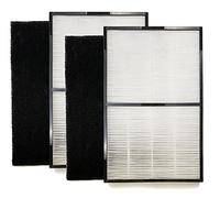 Nispira True HEPA Replacement Filter Compatible with Filtrete Room Air Purifier FAP-C02-A2, FAP-C03-A2, FAP-T03-A2, Compared to Part A2 FAPF-A2-4 1150101, 2 Pack