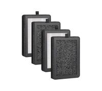 Nispira True HEPA Replacement Filter Compatible with Levoit LV-H128 Air Purifier Part LV-H128-RF. 4 Packs