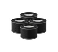 Nispira True HEPA Replacement Filter for Air Purifier, Compatible with Tao Tronics TT-AP001, 4 Packs