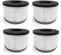 Nispira True HEPA Replacement Filter for Himox Air Purifier Model AP01 H01. 4 Packs