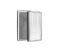 Nispira True HEPA Replacement Filter with Activated Carbon Compatible with MA-15 Air Purifier Part MA-15R. 2 Packs